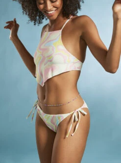 Roxy Tropics Hype - Freche Bikinihose Für Frauen -Modereich Geschaft erjx404639 roxym gbg3 frt2