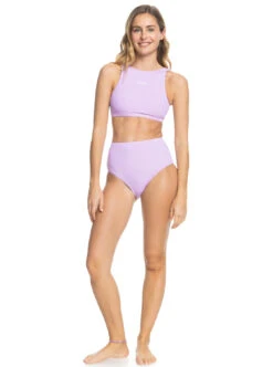 Roxy Ocean Dreamer - Bikiniunterteil Mit Hohem Bund Für Frauen -Modereich Geschaft erjx404663 roxyw png0 frt9
