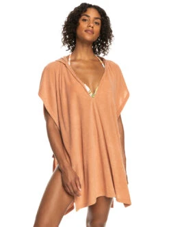 Roxy Drinking Papaya - Poncho-Cover Up Für Frauen -Modereich Geschaft erjx603339 roxyw ckl0 frt1