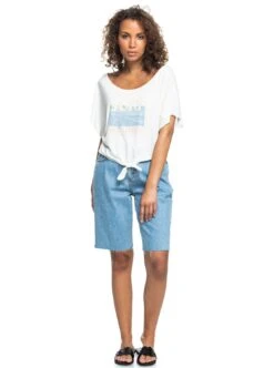 Born To Be Roxy - T-Shirt Für Frauen -Modereich Geschaft erjzt05349 roxyw wbk0 frt9