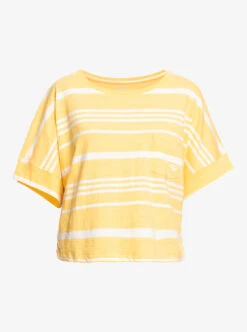 Roxy Stripy Sand - T-Shirt Für Frauen -Modereich Geschaft erjzt05459 roxyv nfk1 frt1