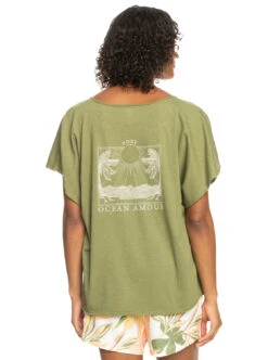 Roxy Twilight - T-Shirt Für Frauen -Modereich Geschaft erjzt05460 roxyw gng0 bck1