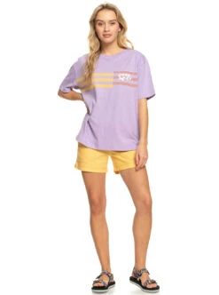 Roxy Vibrations Beach - T-Shirt Für Frauen -Modereich Geschaft erjzt05466 roxyw png0 frt9