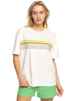 Roxy Vibrations Beach - T-Shirt Für Frauen -Modereich Geschaft erjzt05466 roxyw wbk0 frt1