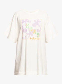 Roxy Sweet Flowers - Oversize Boyfriend-T-Shirt Für Frauen -Modereich Geschaft erjzt05469 roxyv wbk0 frt1
