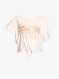 Roxy We Go To The Sea - Kürzeres T-Shirt Für Frauen -Modereich Geschaft erjzt05470 roxyv wbk0 frt1