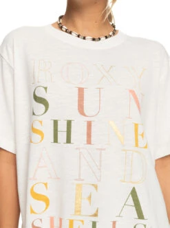Roxy Crystal Vision - Oversize Boyfriend-T-Shirt Für Frauen -Modereich Geschaft erjzt05479 roxyw xwwk frt3