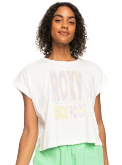 Roxy Alone On The Beach - T-Shirt Mit Boxy Fit Für Frauen