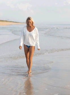 Roxy Life Love - Langärmliges Oberteil Mit V-Ausschnitt Für Frauen -Modereich Geschaft erjzt05516 roxym wbk0 bck9