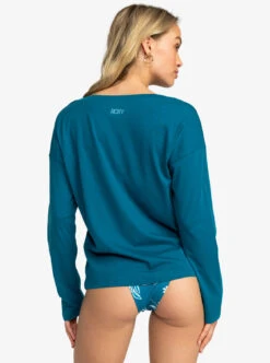 Roxy Life Love - Langärmliges Oberteil Mit V-Ausschnitt Für Frauen -Modereich Geschaft erjzt05516 roxyw bsg0 bck1
