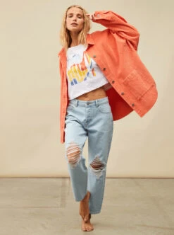 Roxy I Will Miss You - Übergroßes T-Shirt Für Frauen -Modereich Geschaft erjzt05575 roxym wbb0 bck9