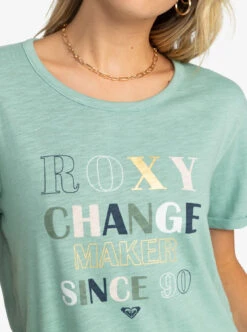 Roxy Ocean After - T-Shirt Für Frauen -Modereich Geschaft erjzt05591 roxyw bhb0 frt3