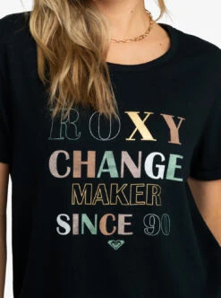 Roxy Ocean After - T-Shirt Für Frauen -Modereich Geschaft erjzt05591 roxyw kvj0 frt3