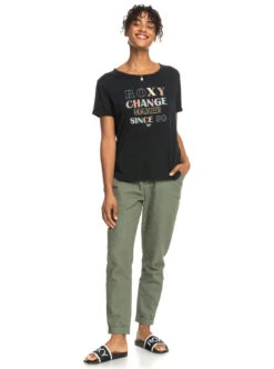 Roxy Ocean After - T-Shirt Für Frauen -Modereich Geschaft erjzt05591 roxyw kvj0 frt9