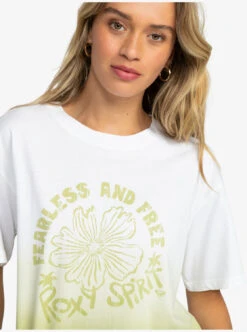 Roxy You Told Me A - Übergroßes T-Shirt Für Frauen -Modereich Geschaft erjzt05594 roxyw gje0 frt3