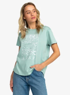 Roxy The Beach Sand - T-Shirt Für Frauen -Modereich Geschaft erjzt05614 roxyw bhb0 frt1