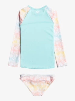 Roxy Fairy Beach - Langärmliges Rashguard-Set Mit UPF 50 Für Mädchen 2-7 -Modereich Geschaft erlwr03240 roxyf yeq6 bck1