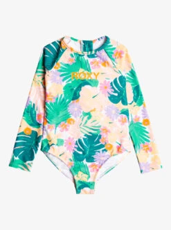 Roxy Paradisiac Island - Langärmliger Rashguard-Einteiler Für Mädchen 2-7 -Modereich Geschaft erlwr03258 roxyf gpn5 frt1