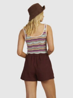 Roxy Sailing Flow - Gestricktes Oberteil Für Frauen -Modereich Geschaft urjkt03185 roxyw nds4 bck1