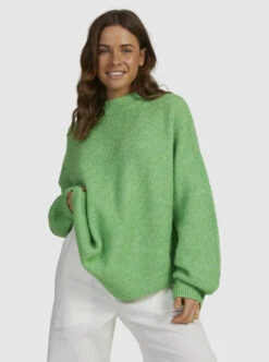 Roxy Little Dume - Oversized Pullover Für Frauen -Modereich Geschaft urjsw03038 roxyw gns0 frt1