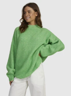 Roxy Little Dume - Oversized Pullover Für Frauen -Modereich Geschaft urjsw03038 roxyw gns0 sd1