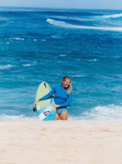 Roxy Always Surf - Langärmliger Rashguard Mit UPF 50 Für Frauen -Modereich Geschaft urjwr03205 roxyl bpc0 frt3