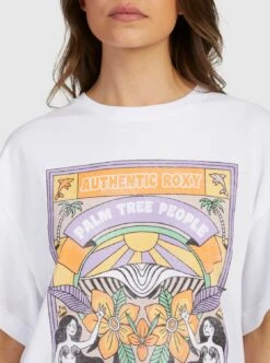 Roxy Sweet Sunshine - Übergroßes T-Shirt Für Frauen -Modereich Geschaft urjzt03708 roxyw wbb0 dtl1