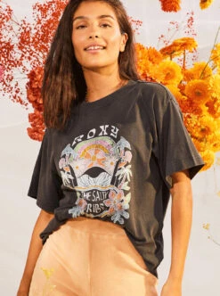 Roxy To The Sun - T-Shirt Für Frauen -Modereich Geschaft urjzt03736 roxym kvj0 frt1