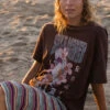 Roxy Sweet Janis - Übergroßes T-Shirt Für Frauen