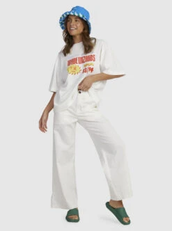 Roxy Tommy C - Übergroßes T-Shirt Für Frauen -Modereich Geschaft urjzt03746 roxyw wbv0 frt9