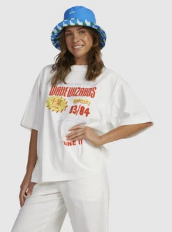 Roxy Tommy C - Übergroßes T-Shirt Für Frauen -Modereich Geschaft urjzt03746 roxyw wbv0 sd1