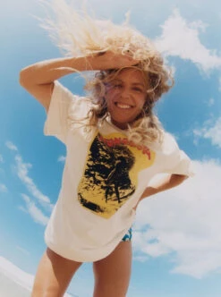 Roxy Poster - Übergroßes T-Shirt Für Frauen -Modereich Geschaft urjzt03747 roxyl yef8 frt5